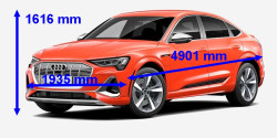 Audi e-tron S Sportback - 50 quattro Sportback, 55 quattro Sportback